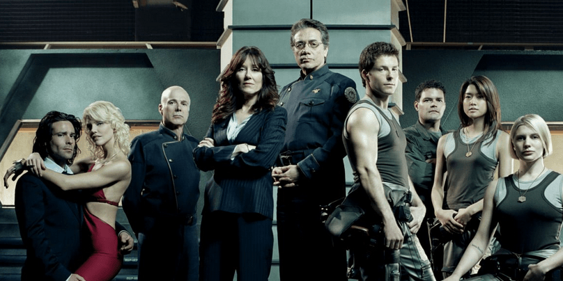 Die Galactica Crew von 2004